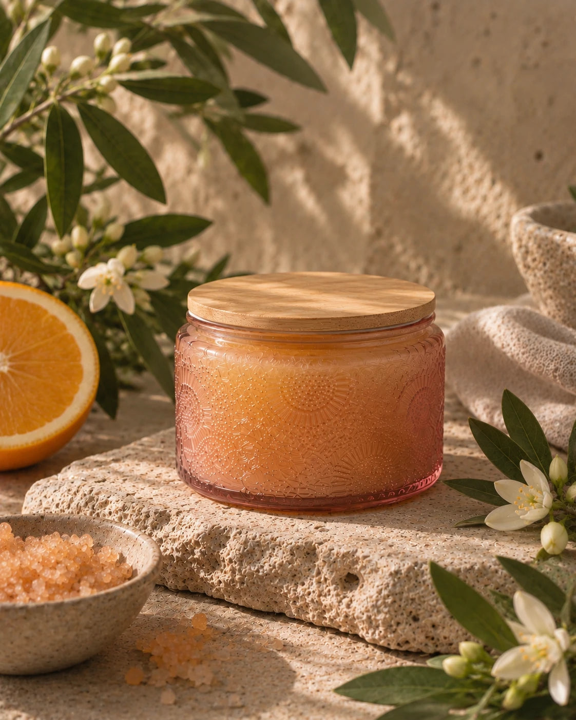Vegan Body Scrub for Dull and Dry Skin by Pojah USA